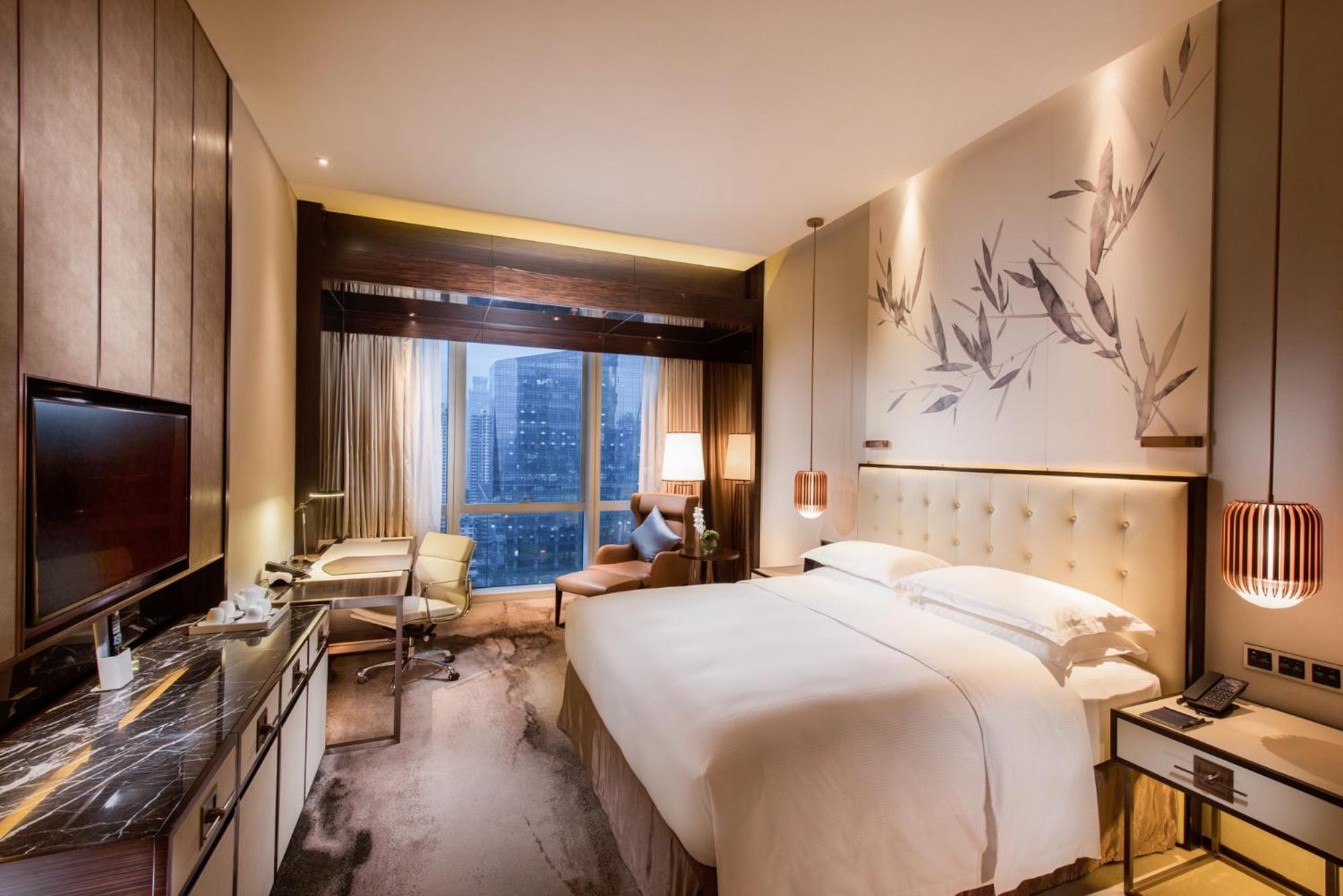Hilton Shenzhen Futian, Metro Station At Hotel Front Door, Close To Futian Convention & Exhibition Center Eksteriør billede