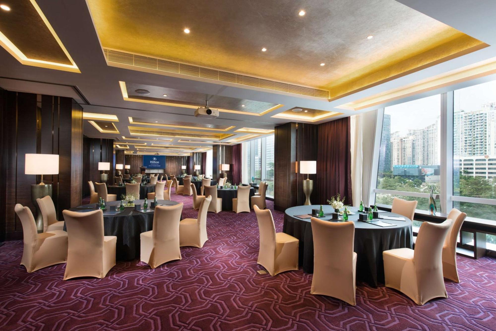 Hilton Shenzhen Futian, Metro Station At Hotel Front Door, Close To Futian Convention & Exhibition Center Eksteriør billede