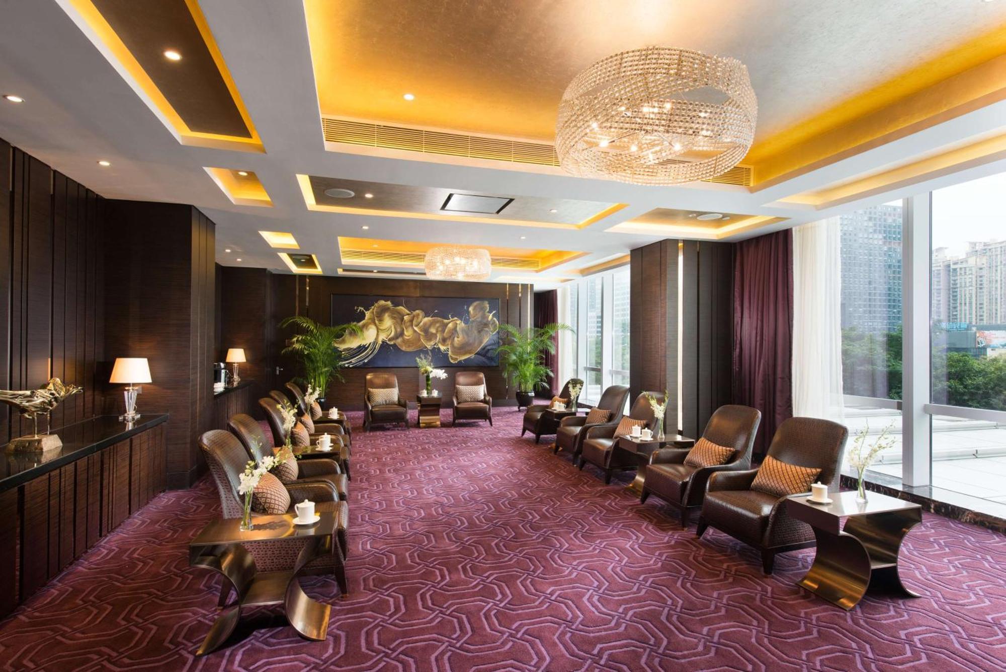 Hilton Shenzhen Futian, Metro Station At Hotel Front Door, Close To Futian Convention & Exhibition Center Eksteriør billede