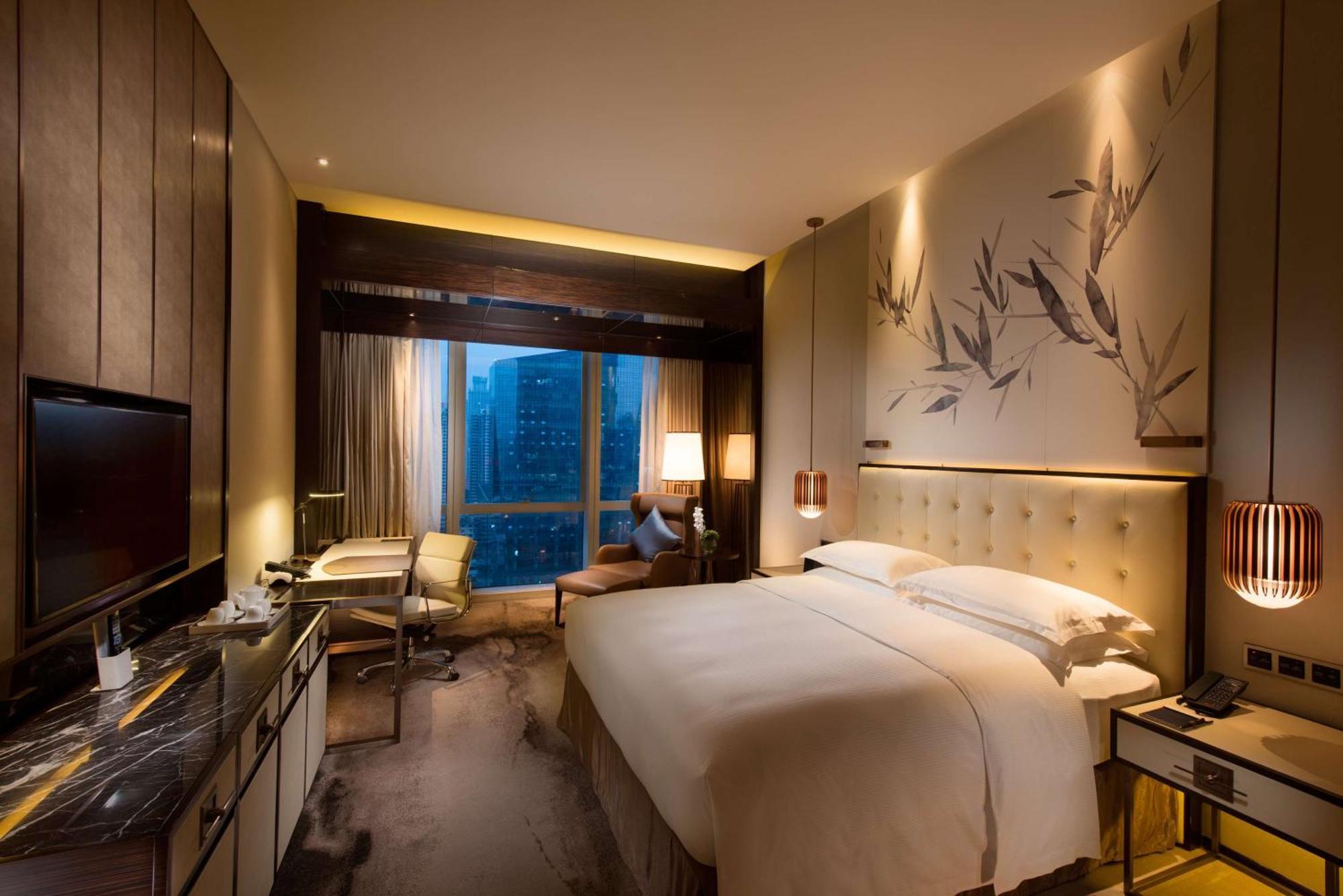 Hilton Shenzhen Futian, Metro Station At Hotel Front Door, Close To Futian Convention & Exhibition Center Eksteriør billede